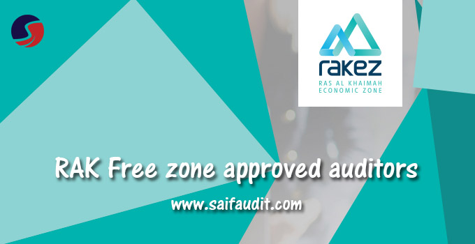 RAK Free zone approved auditors