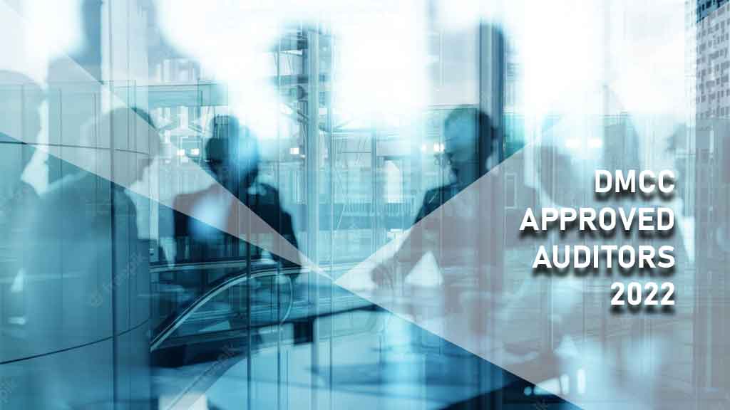 DMCC Approved Auditors 2022