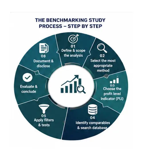 transfer pricing benchmarking study UAE -steps