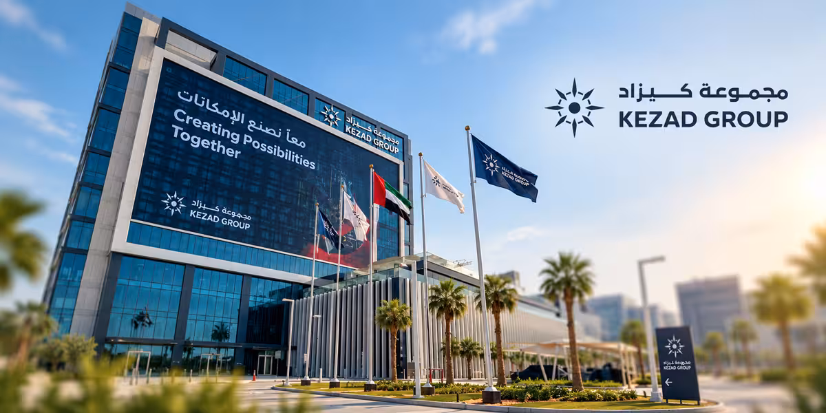 KEZAD industrial business district in Abu Dhabi