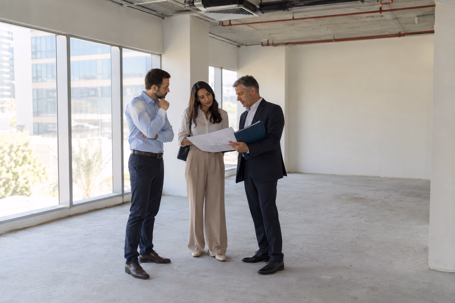 Dubai business premises and company setup discussion